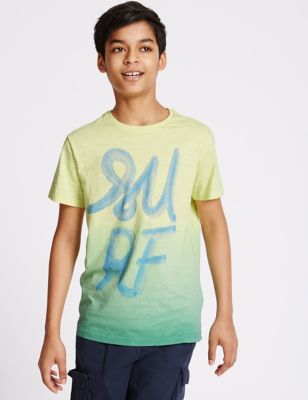 Pure Cotton Printed T-Shirt &#40;3-14 Years&#41;